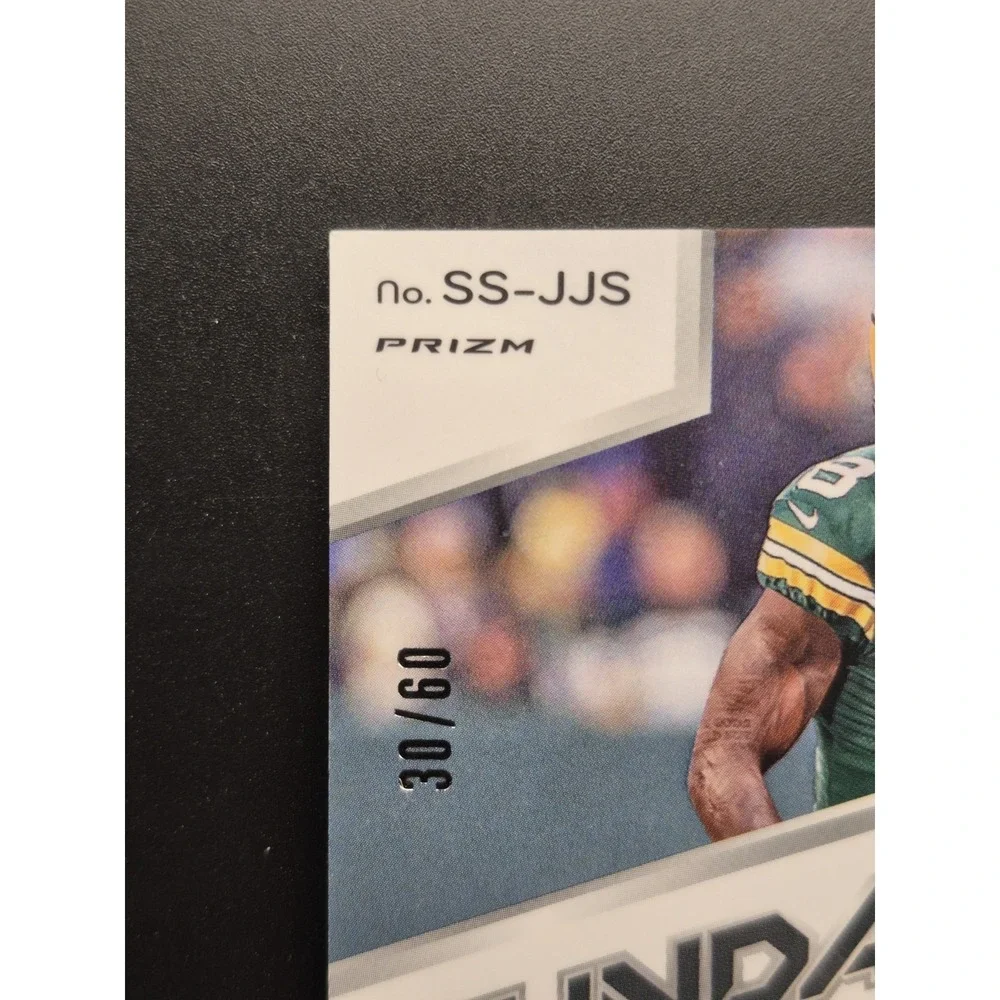 2024 Panini Spectra Sunday Spectacle Josh Jacobs #SS-JJS Neon Blue Prizm /60